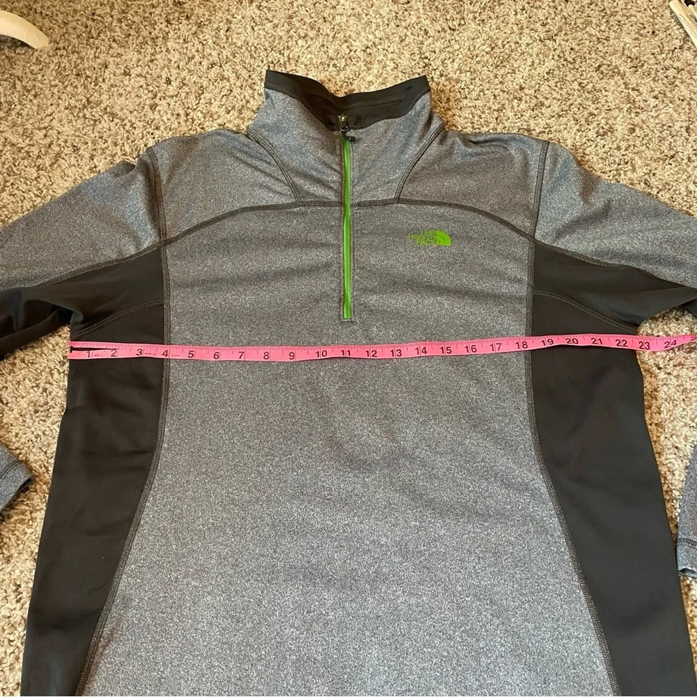 Men's The North Face 1/4 Zip Pullover Sweatshirt Large